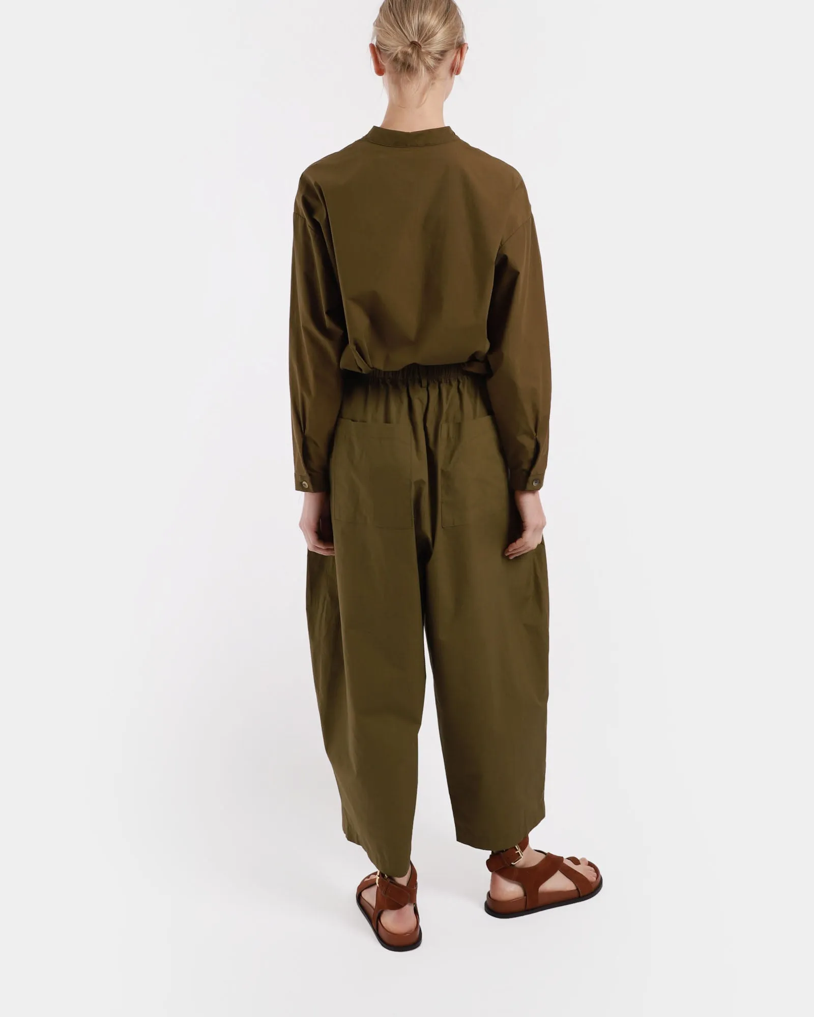 Voluminous Pleat Pants