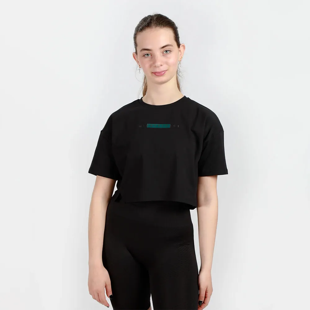 Winnerforce Women Essential Oversized Crop Top