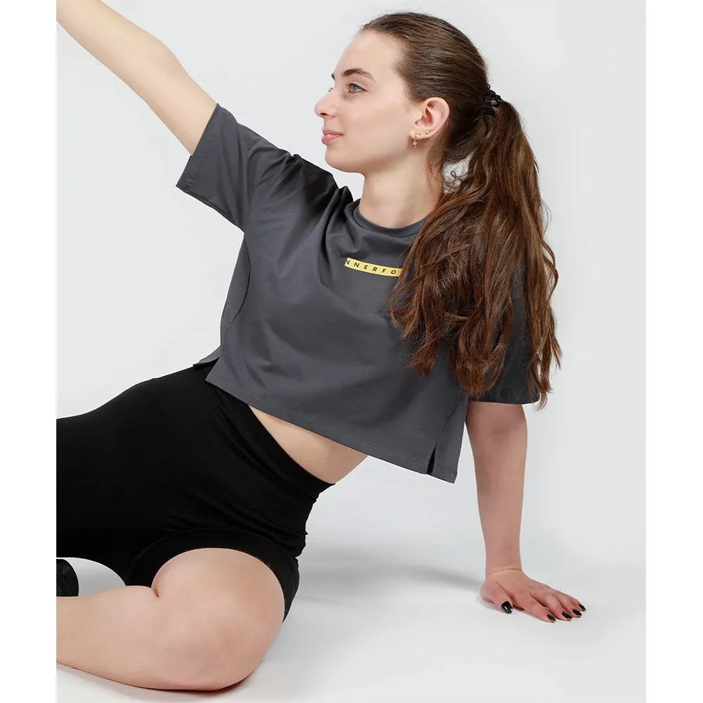 Winnerforce Women Essential Oversized Crop Top