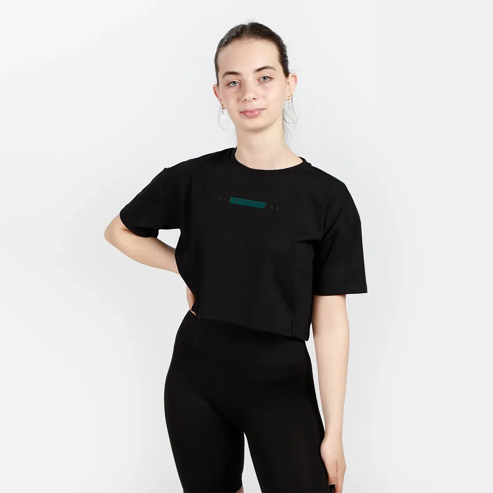 Winnerforce Women Essential Oversized Crop Top