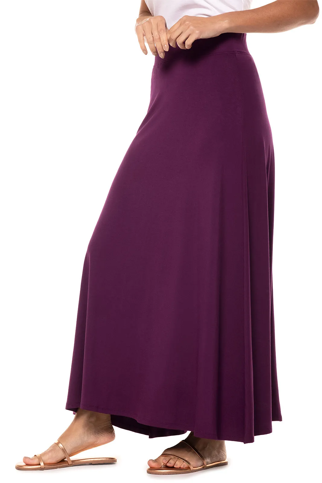 Women's Fabyan Maxi Skirt | Rich Plum