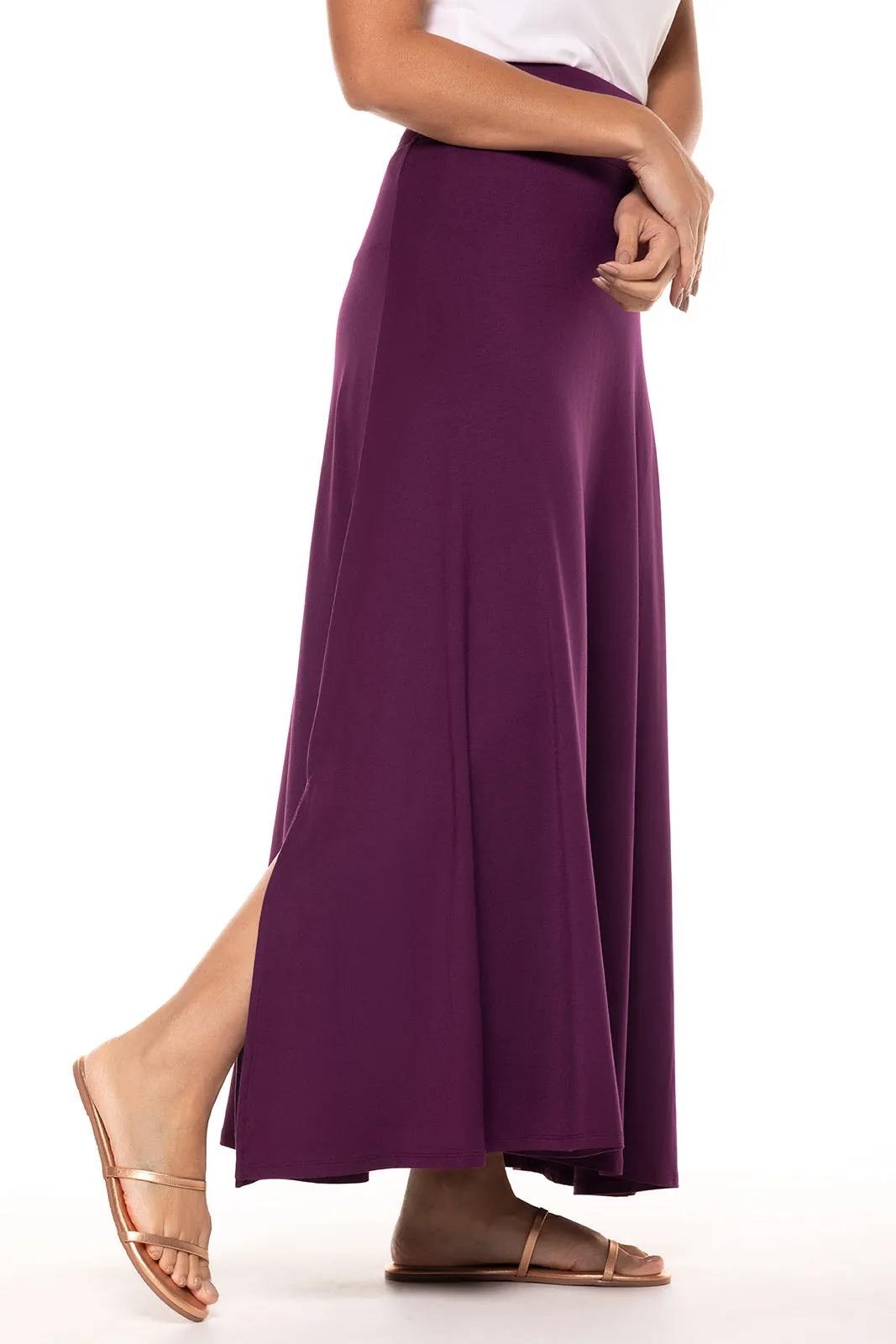 Women's Fabyan Maxi Skirt | Rich Plum